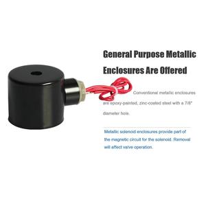 Accovna — électrovanne à huile électrique en laiton ouvert normalement, 3/4 pouce, 2 voies 24vac - Product Image 5