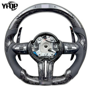 <span class=keywords><strong>Volant</strong></span> de Sport Personnalisé pour Modèles <span class=keywords><strong>BMW</strong></span> F10 F18 F11 M6 <span class=keywords><strong>M3</strong></span> M4 M5 E81 F20 Forgé en Véritable Fibre de Carbone - Product Image 4