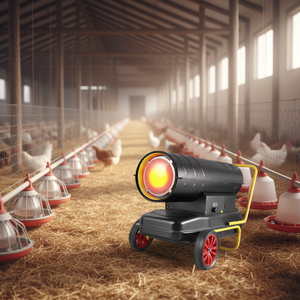 Calentador Industrial Móvil de 20/30 kw con Sensor de Llama, Calentador de Diésel para Invernadero, Taller, Hotel, Calentador Inteligente, Compatible con OEM/ODM - Product Image 2