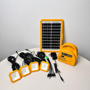 Générateur Solaire <span class=keywords><strong>de</strong></span> Camping Extérieur avec Panneau Solaire et Lumières LED, Station d'Énergie Portable à Batterie LiFePO4 - Product Image 1