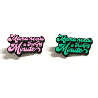 Nom du personnel Insigne de poitrine Souvenir Club Logo Golf Broche Épinglette Chapeau Sac Insigne Insigne en métal personnalisé