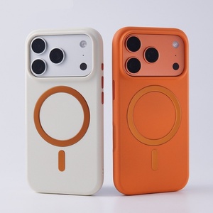 เคสโทรศัพท์มือถือแม่เหล็กแบบด้านสุดหรูสำหรับ iPhone 17 16 Pro Max รองรับการชาร์จไร้สาย ป้องกันแรงกระแทก ฝาหลังป้องกัน - Product Image 2