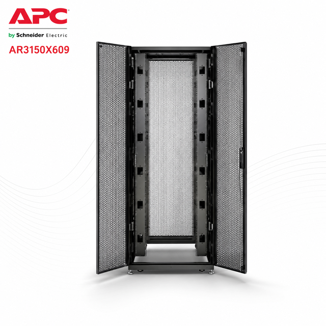 APC NetShelter SX AR3150X609 Server Rack Enclosure 42U Without Sides Black 2258H X 750W X 1070D mm