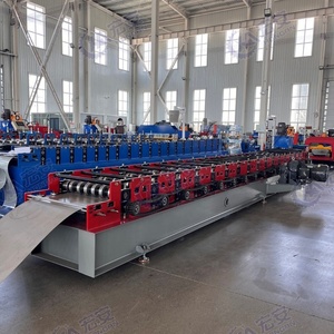 HAUAN Automatic PLC Controlled Motor Gear Bearing Roof Steel <b>Tile</b> Angle Chi Roll Forming Machine 125mm Feeding Width - Product Image 4