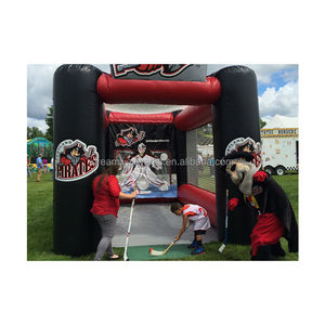 Buts de hockey gonflables personnalisés, buts de hockey gonflables à vendre - Product Image 1