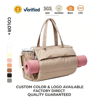 Sac de sport et yoga grand format 22L, résistant à l'eau, avec poche de séparation humide/sec pour le sport, les voyages, le travail, le rangement d'ordinateur portable, LOGO personnalisé