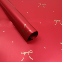 Papier d'emballage en gros pour bouquets, motif floral coloré, pour la Saint-Valentin, la Fête des Mères, la remise des diplômes et les mariages