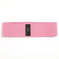 Bandes d'exercice en tissu polyester à fil de latex à 3 niveaux personnalisées pour l'entraînement, le yoga, la physiothérapie, bande de résistance pour les hanches