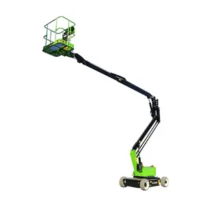 Mobile 21m Electric Aerial Work Articulated Boom Lift Self Propelled Articulated Boom Lift Man Lift Aerial Work