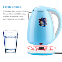 En stock, bouilloire électrique, chauffe-eau électrique, 2 litres, double paroi, bouilloire électrique RAF R.7838, lumière LED pour la cuisine
