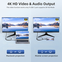 Câble USB-C personnalisé 3.2 20G PD 240W 20V 5A 4K 60Hz pour transfert audio-vidéo rapide, câble USB Type-C vers Type-C