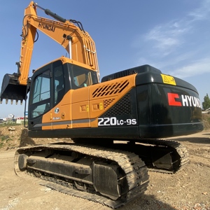 รถขุด Hyundai Robex220LC 9s 220 9s เครื่องจักรก่อสร้างเคลื่อนย้ายดิน ของแท้จากฮุนได มือสอง รับประกันคุณภาพ ราคาเหมาะสม - Product Image 2