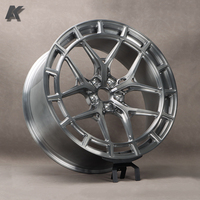 Velg Aluminium Forged Monoblock Wangu Baru 5x120/130/112/114.3 6x139.7 Brushed untuk F80 G20 G30 E90 E92 E93 F35 Garansi 3 Tahun