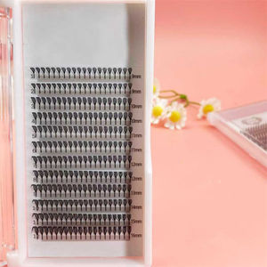 Extensiones de Pestañas PREMADE Spike Anime Feathered Comic Spire 0.07 D 8-15mm Súper Negro Mate, Efecto 3D Más Suave, Cruelty-Free - Product Image 4