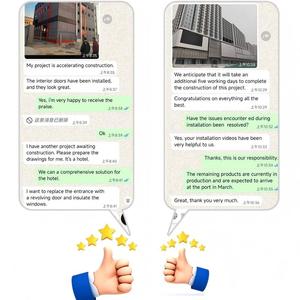 Fábrica produce <span class=keywords><strong>puertas</strong></span> <span class=keywords><strong>giratorias</strong></span> de hotel de tres alas con marco de aleación de aluminio y <span class=keywords><strong>puertas</strong></span> <span class=keywords><strong>giratorias</strong></span> de vidrio - Product Image 4