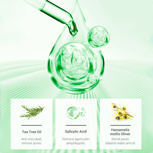 Limpiador Facial BREYLEE con Aceite de Árbol de Té para Eliminar el Acné, Limpiador Facial Antiacné para Hombres - Product Image 4