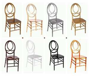 Factory Wholesale Price Stackable Wedding Transparent Acrylic <b>Plastic</b> Modern Design Multi-color Phoenix Hotel Event <b>Chairs</b> - Product Image 3