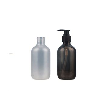 300ml 500ml 10oz 16oz Cosmetic Packaging Container for Skin Care Serum Lotion Body Wash Shower Gel <b>Shampoo</b> Pet Use Plastic Pump - Product Image 2
