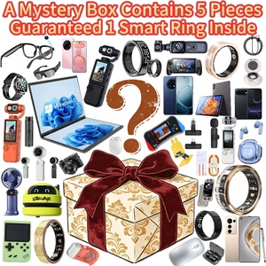 Guaranteed Smart <strong>Ring</strong> Inside Mystery Box 5 Pieces Mixed Electronics 5G Phone Tablet Smart Watch Earbuds Surprise Blind Box Gif - Product Image 6