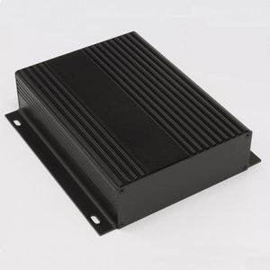 Custom Aluminum Amplifier case Extruded Aluminum Wall Mounted <b>Enclosure</b> Box - Product Image 6