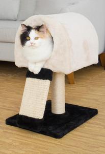 Manufacturer Wholesale Sisal Short Plush Foldable Small <b>Cat</b> Scratching House - Product Image 5