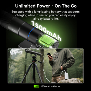 Apexel điện thoại không dây máy ảnh zoom lens kit 150x ống kính tele cho <span class=keywords><strong>iPhone</strong></span> với ứng dụng, thích hợp cho hầu hết các điện thoại thông minh - Product Image 5