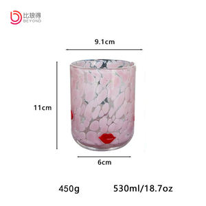 Ciondolo Decorativo Artigianale di Alta Gamma in Stile Retrò per San Valentino, Ecologico, in <span class=keywords><strong>Vetro</strong></span> con Icona a Cuore Colorata Artificiale - Product Image 6