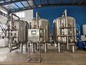 Suavizante <span class=keywords><strong>de</strong></span> Agua por <span class=keywords><strong>Intercambio</strong></span> Catiónico <span class=keywords><strong>de</strong></span> Sodio <span class=keywords><strong>de</strong></span> 18000 LPH para la Eliminación <span class=keywords><strong>de</strong></span> la Dureza - Product Image 1