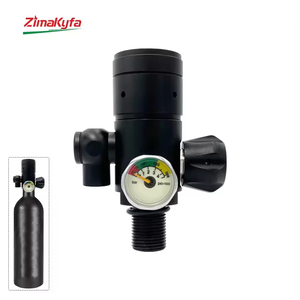 Regulador de Respiración Subacuático Giratorio de 300 bar, Herramienta Neumática Recargable para Buceo, Roscas M18x1.5, OEM Zimakyfa, Aluminio - Product Image 3