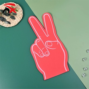 Gros Logo personnalisé mousse doigt grand EVA main gants fan de sport applaudissements pour les jeux de football de football - Product Image 2