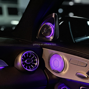 Kit d'éclairage intérieur de <span class=keywords><strong>voiture</strong></span> 64 couleurs LED <span class=keywords><strong>pour</strong></span> Mercedes Benz Classe C W205 GLC X253, contrôle par application et MMI, 100% Plug & Play - Product Image 2