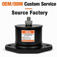 Isolateur de vibrations en caoutchouc personnalisé, support anti-vibrations pour générateur diesel, compresseur, pompe, amortisseur en caoutchouc pour charges lourdes