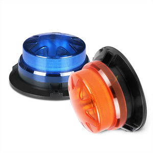 Đèn báo hiệu khẩn cấp <span class=keywords><strong>LED</strong></span> vàng 12/24 mới, xoay, nhấp nháy, phụ kiện máy kéo, đèn báo hiệu ô tô - Product Image 1