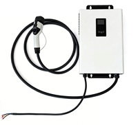 Chargeur EV DC 7kW GB/T Wallbox compact, station de charge rapide 32A, borne de recharge pour véhicule électrique à domicile