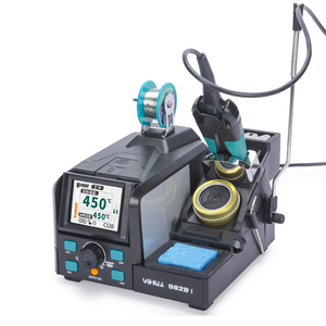 YIHUA 982D-I <span class=keywords><strong>Pinzas</strong></span> <span class=keywords><strong>de</strong></span> precisión Estación <span class=keywords><strong>de</strong></span> soldadura <span class=keywords><strong>de</strong></span> hierro Estación <span class=keywords><strong>de</strong></span> soldadura <span class=keywords><strong>de</strong></span> calentamiento rápido Estación <span class=keywords><strong>de</strong></span> retrabajo <span class=keywords><strong>de</strong></span> MICROCOMPONENTES - Product Image 5