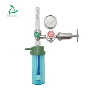 Hersteller gute Qualität niederdruck Messing Bis-Schrauben-Kit medizinischer Sauerstoffregler CGA870 Ventil mit Zylinder-Durchflussmessernut