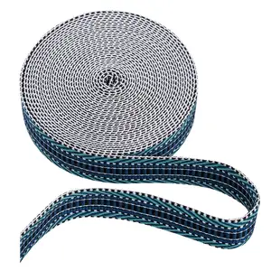 HONGYI Polyester webbing 1.5 inch striped webbing is suitable for hand-sewing of craft bag shoulder strap pet collar