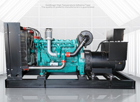 Groupe électrogène diesel ultra silencieux 70 kVA 56 kW avec cabine insonorisée pour usage résidentiel, homologué CE
