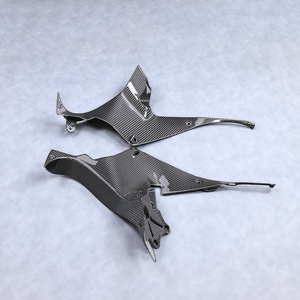 Panneaux latéraux intérieurs en fibre de carbone sèche 3K, pièces de modification pour moto, adaptés à Honda CBR1000RR-R 2021 et plus, surface mate et brillante - Product Image 6
