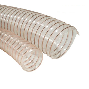 Tuyau flexible en acier résistant à l'usure, en PU, certifié CE ISO, tuyau d'air haute pression, collecte de poussière industrielle, fumée - Product Image 1