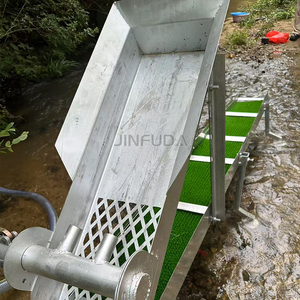 Hot Sale Tragbare Alluvial Gold Schleusen kiste Automatisch angetriebene Gold wasch rutsche - Product Image 3