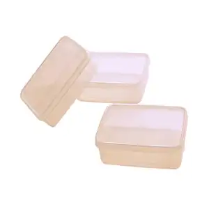 Top Wholesale Supplier Small Plastic Transparent Candy Storage Box Plastic Food Box Large Capacity Easy to Storage for Household