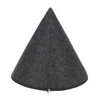LS peppy friends-lit en feutre de haute qualité pour animaux de compagnie, maison pour chat, grotte pour chat avec fermeture éclair, oreiller à carreaux amovible, facile à livrer