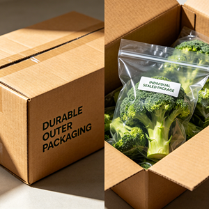 Brocoli <span class=keywords><strong>en</strong></span> flocons surgelés IQF, faibles <span class=keywords><strong>en</strong></span> glucides, adaptés au régime cétogène, riches <span class=keywords><strong>en</strong></span> fibres et <span class=keywords><strong>en</strong></span> vitamine C, légumes surgelés de qualité supérieure pour une alimentation saine - Product Image 3