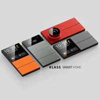 Klass Tuya Wifi Zigbee Gradation Switch 4WAY 8WAY Scène Switch LED Switch 100 Langues Center Control Smart Home 220V 16A