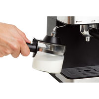 Cafetera Eléctrica Espresso Anbolife de 4 Tazas, Acero Inoxidable, Función de Vapor, Fabricación OEM ODM para Cappuccino