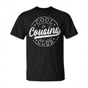 Camiseta con emblema del Cool Cousins Club para diversión familiar y regalos - Product Image 2