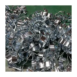 Stamping Bending Services Aluminum Stainless Steel Custom Iron Q235 Zinc Plating Sheet Metal Fabrication Custom Customized Clips