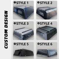 Heavy Duty Aluminum Hardtop Canopy for RAM 1500 2500 Pickup Smart Cap Camper Shell Truck Bed Topper
