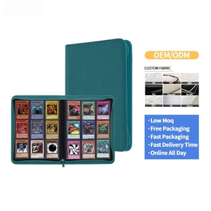 Classeur de cartes FX TCG à 9 pochettes pour cartes à collectionner Pokémon, album de collection avec fermeture éclair à 9 pochettes - Product Image 2